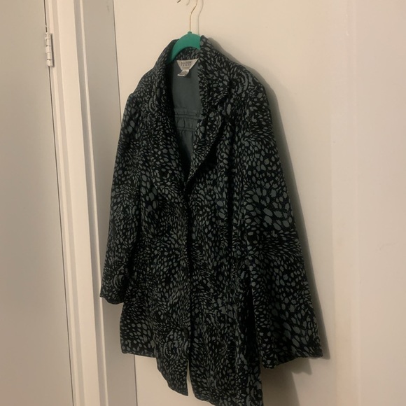 Allison Taylor grey leopard print blazer - Picture 5 of 5